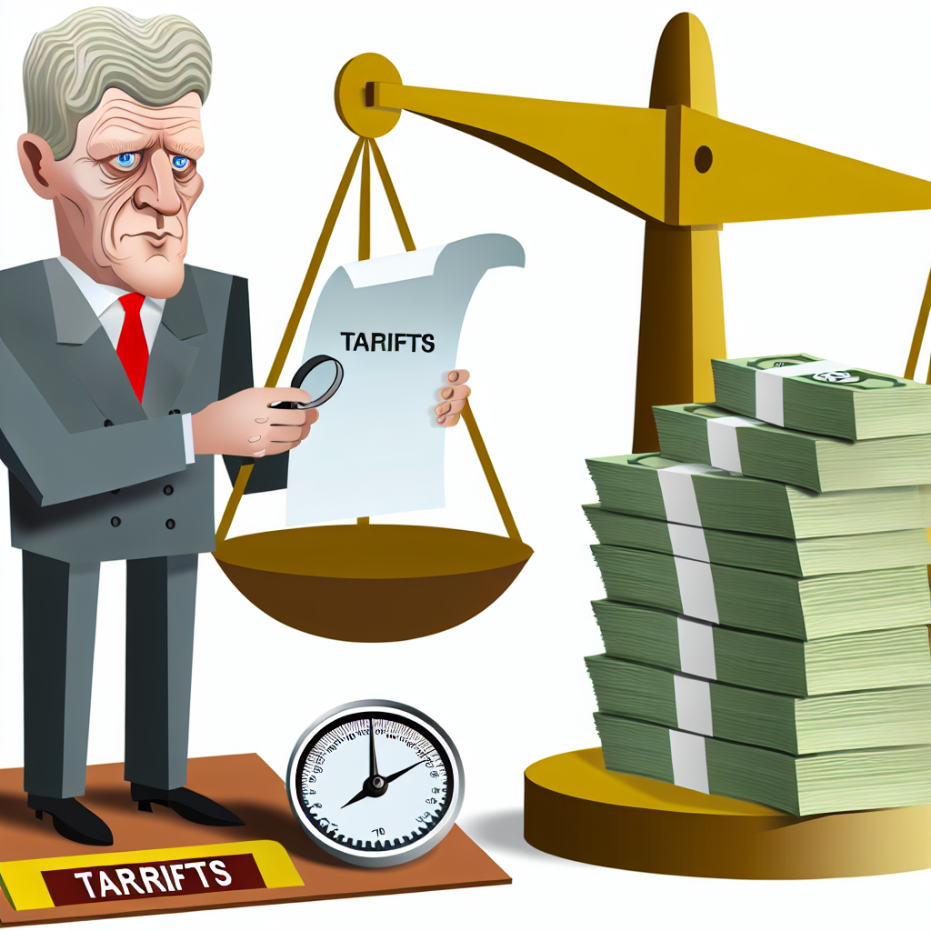 Donald Trump, tariffs, payments